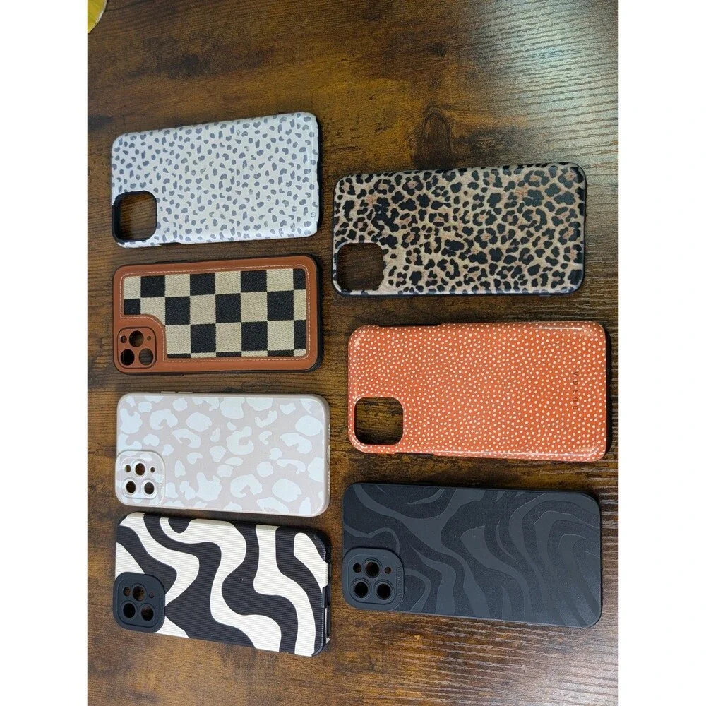 Lot Of 7 iPhone 11 Pro Max Phone Cases Assorted
